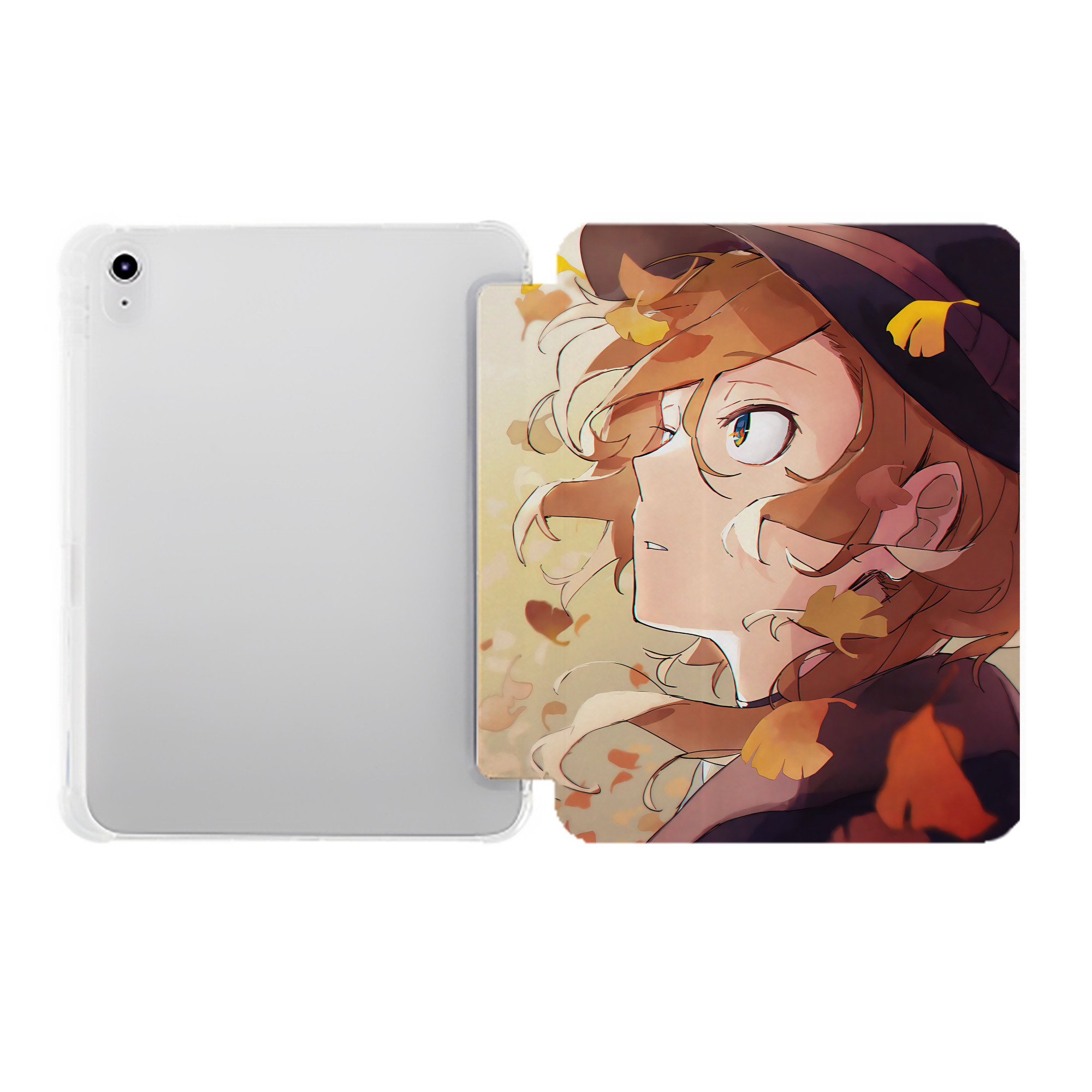 （画像用） 文豪ストレイドッグス Bungo Stray Dogs IPad ケース ペン収納付き 三つ折りスタンド PUレザー×シリコン 対応機種9.5/10.5/10.9インチ